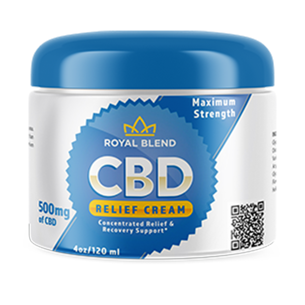 Royal Blend CBD Relief Cream | Royal Blend CBD